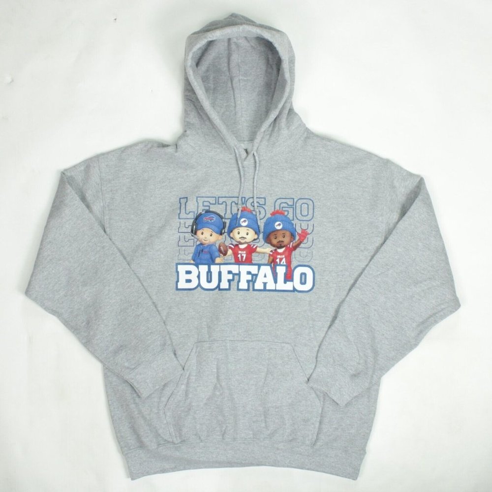 Buffalo Bills Fisher Price Little People Allen Diggs McDermott Hoodie Pick Size